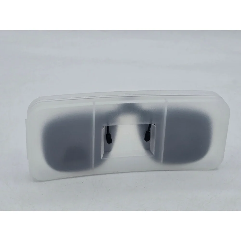 Style Polarized Clip On Sunglasses Unisex Black Rectangle Flip Up - NEW
